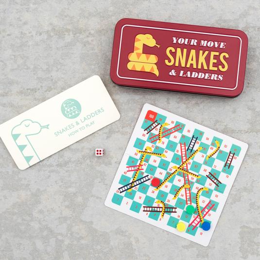 REX LONDON TRAVEL SNAKES AND LADDERS GAME